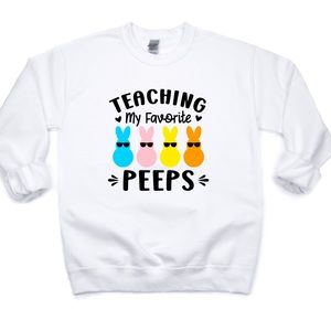 Easter Bunny Peeps Custom Made Sweater